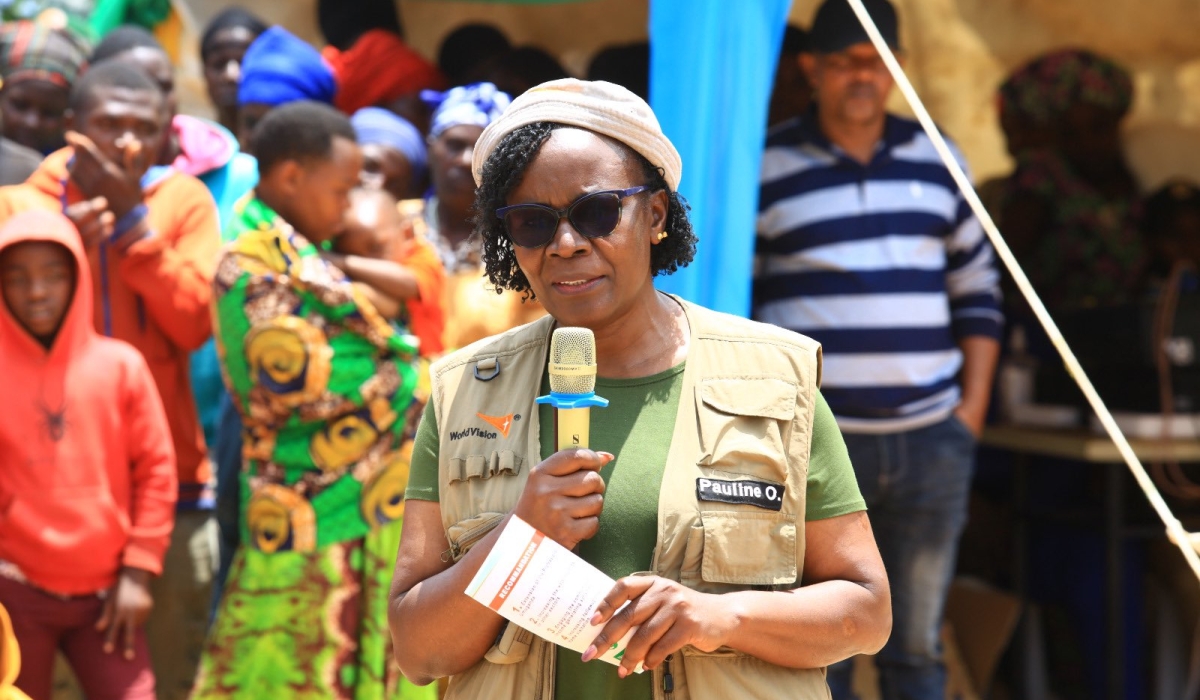 Pauline Okumu, the National Director at World Vision Rwanda, speaks about the initiative aimed at fighting malnutrition. Courtesy