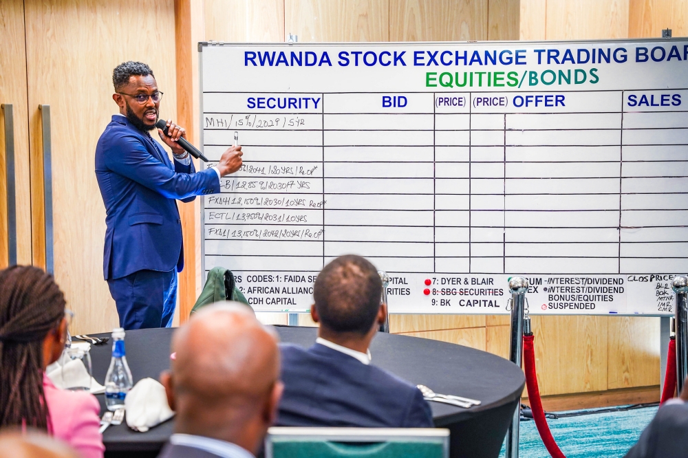 Rwanda Stock Exchange has announced  to introduce new listing rules for exchange traded funds (ETFs) and real estate investment trusts (REITs). Photo by Craish Bahizi