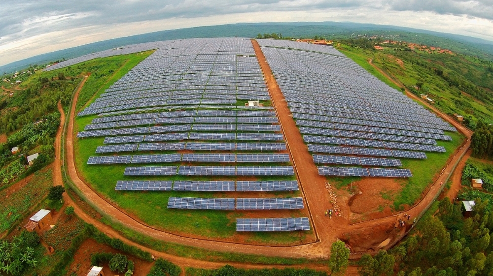 Rwamagana Solar Power Station , an 8.5MW solar power plant. File