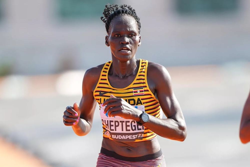 Police in Kenya have confirmed that Ugandan athlete Rebecca Cheptegie was on Monday 
 attacked and set on fire by her boyfriend-Courtesy 