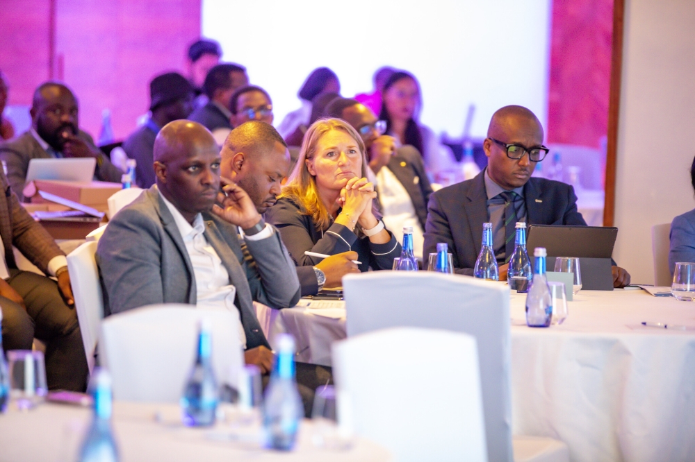 Delegates follow a presentation during a five-day International Vaccinology Course in Kigali from September 2 to September 6. Photos by Emmaunel Dushimimana