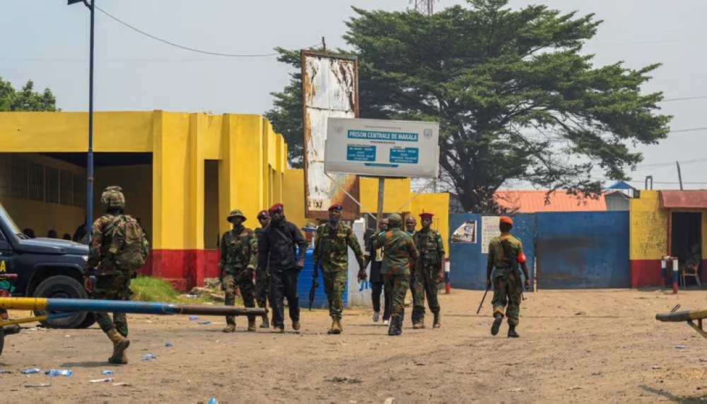 Prison Centrale de Makala in DR Congo.