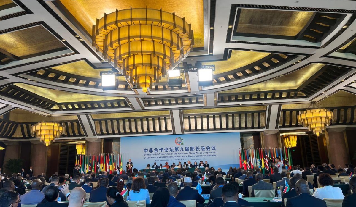 Forum on China-Africa Cooperation (FOCAC),  will run from September 4- 6 in Beijing, China. Courtesy