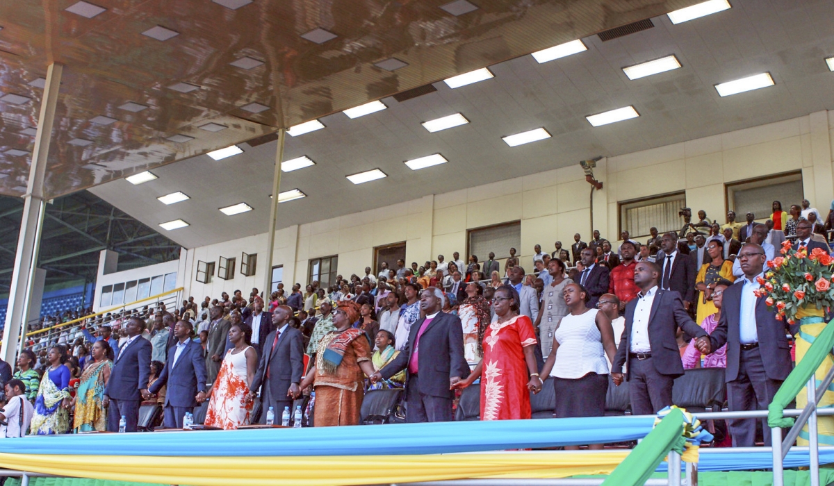 Rwandans and friends of Rwanda during Rwanda Shima Imana 2015. The 2024 edition of national thanksgiving event, &#039;Rwanda Shima Imana’, has been postponed to September 29, organisers have announced.