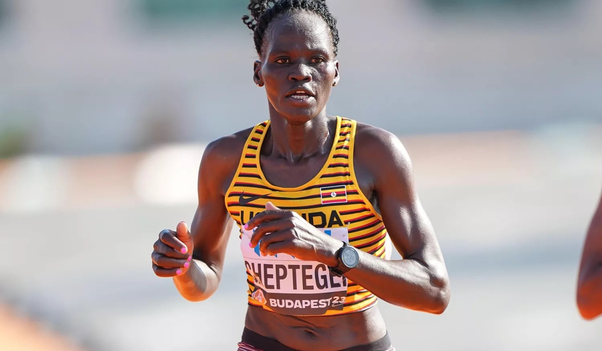 Police in Kenya have confirmed that Ugandan athlete Rebecca Cheptegie was on Monday 
 attacked and set on fire by her boyfriend-Courtesy 