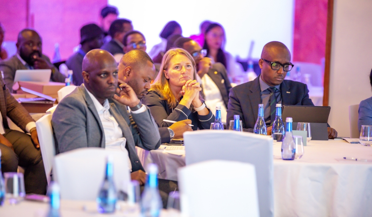 Delegates follow a presentation during a five-day International Vaccinology Course in Kigali from September 2 to September 6. Photos by Emmaunel Dushimimana