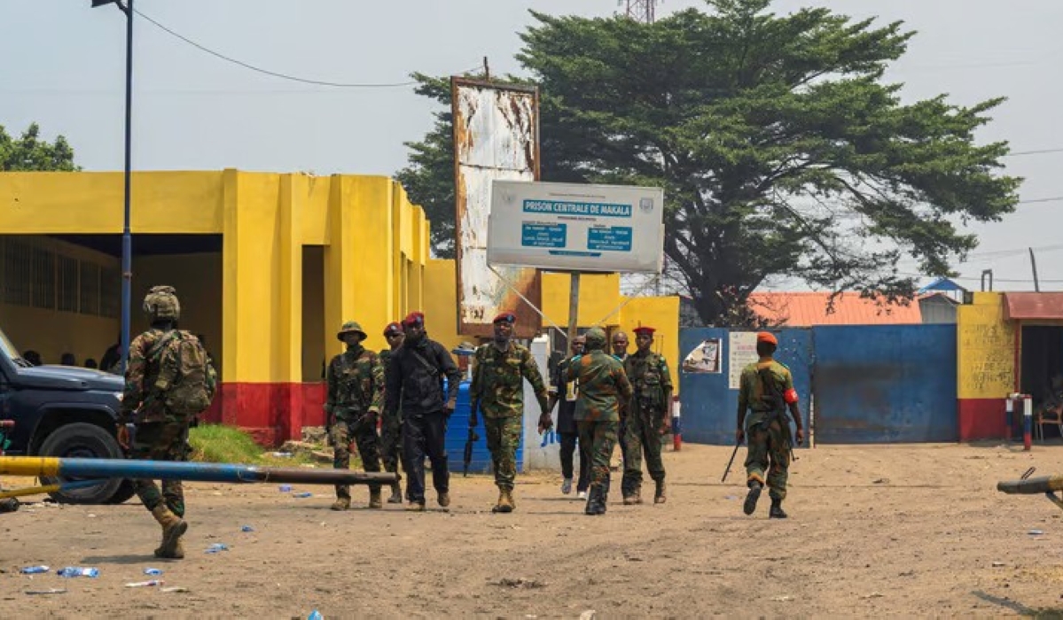 Prison Centrale de Makala in DR Congo.