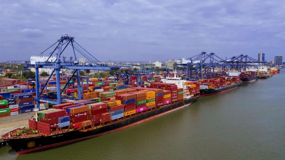 A view of Dar es Salaam Port, Tanzania&#039;s international container terminal services. The global tax convention aims to ensure that large multinationals pay their fair share of taxes. Internet