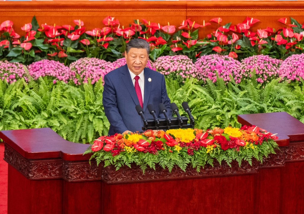 Chinese President Xi Jinping delivers his remarks during the opening ceremony of the 2024 Forum on China-Africa Cooperation (FOCAC) Summit. Courtesy