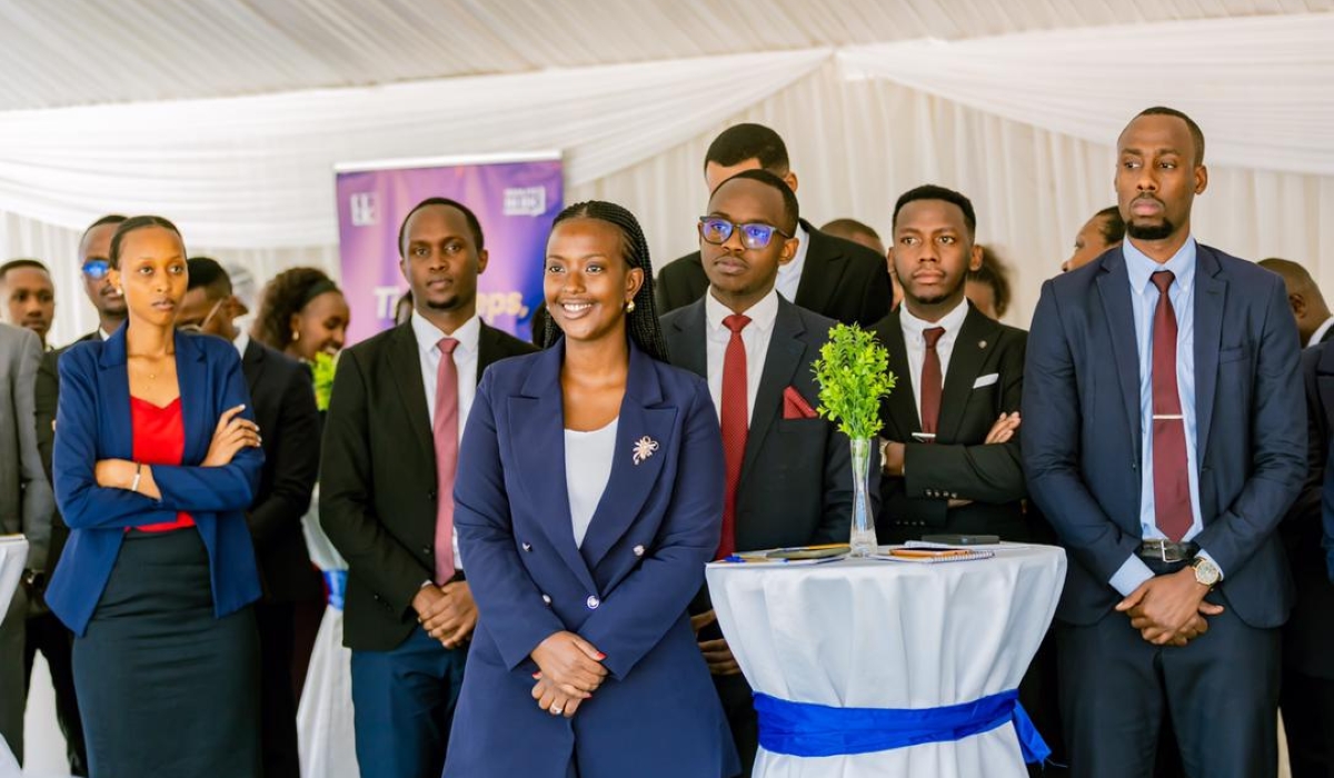 Participants of the third cohort of the Entry-Level Training Programme of BK Academy at Bank of Kigali Masoro Branch at Kigali Special Economic Zone  on Wednesday, September 4. Courtesy.