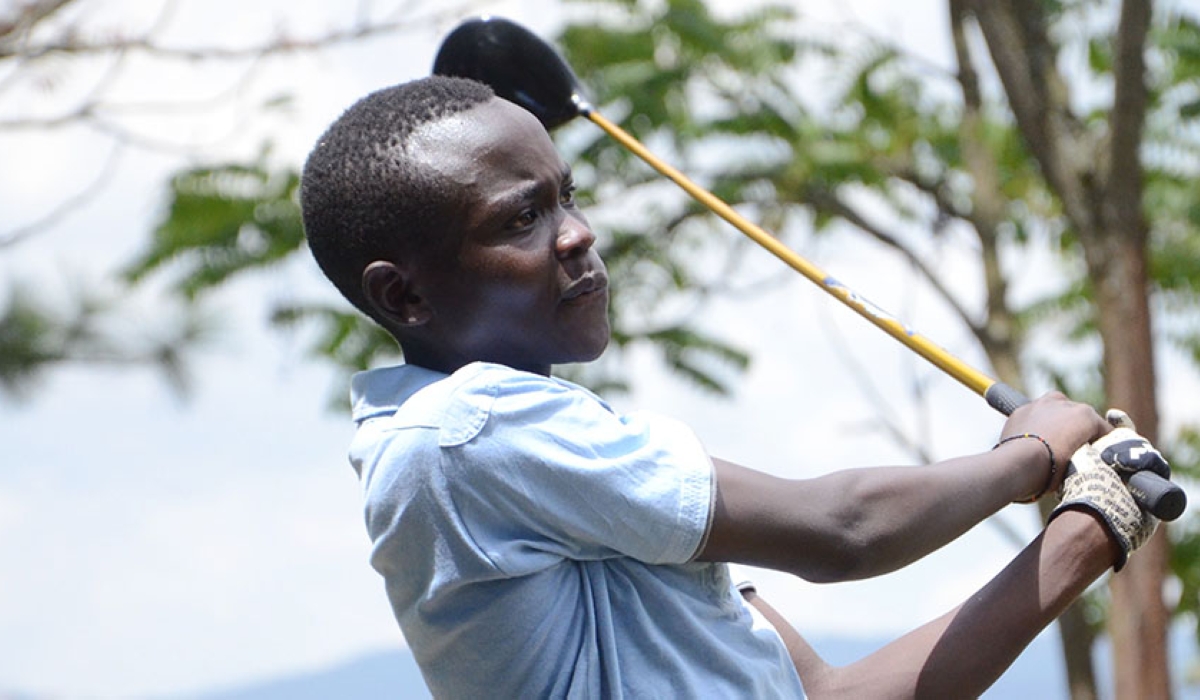 Rwandan golfer Celestine Nsanzuwera was awarded the best Professional Award in the 2024 Uganda  Open  Wednesday, September 4. File