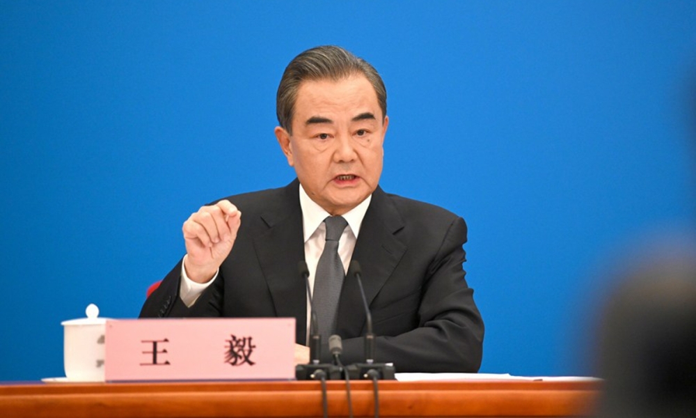 Chinese State Councilor and Foreign Minister Wang Yi. Photo Xinhua