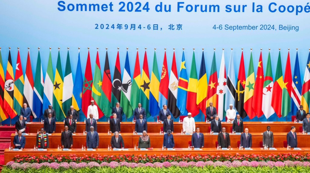 Heads of State and leaders from the continent and from China during the opening ceremony of the 2024 Forum on China-Africa Cooperation (FOCAC) Summit on  September 5. Village Urugwiro