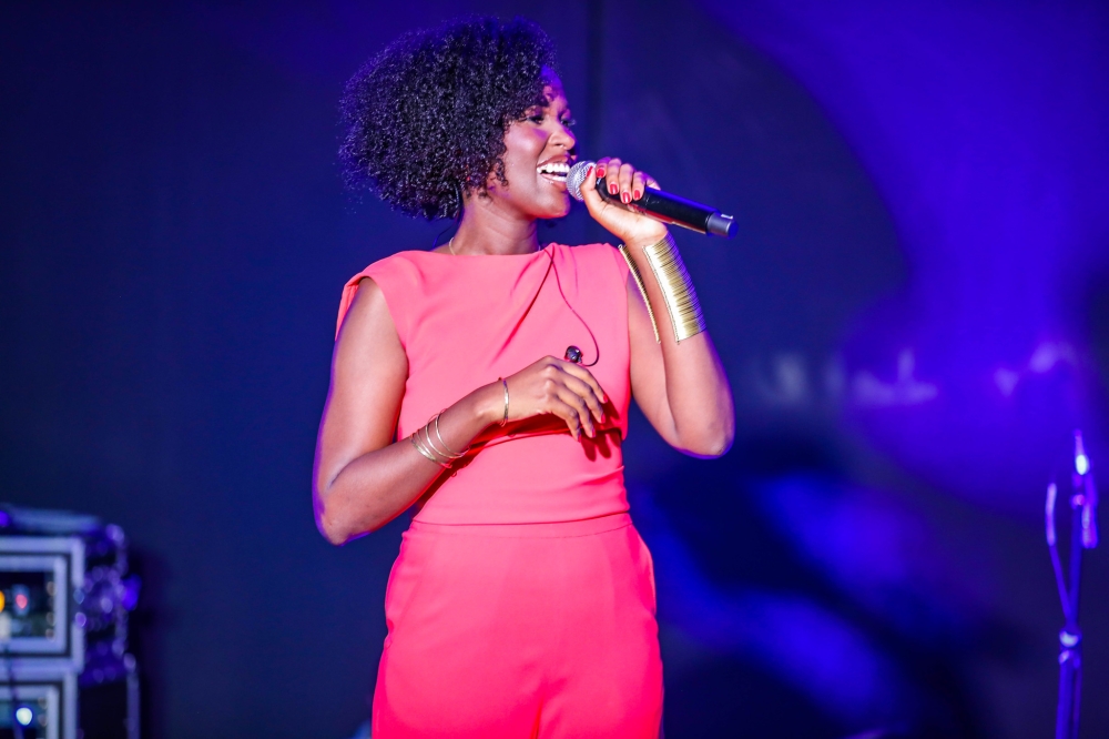 Rwanda’s fast-rising star Christiane Bukuru, also known as Boukuru, officially launched her debut album, ‘Gikundiro’, at Norrsken Kigali, on September 6. All photos by Craish Bahizi