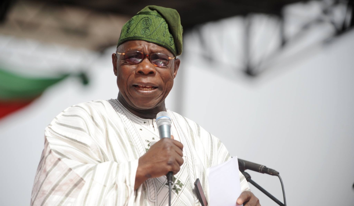 Chief Olusegun Obasanjo, the former President of Nigeria and Chairman of the Advisory Council of IATF. File