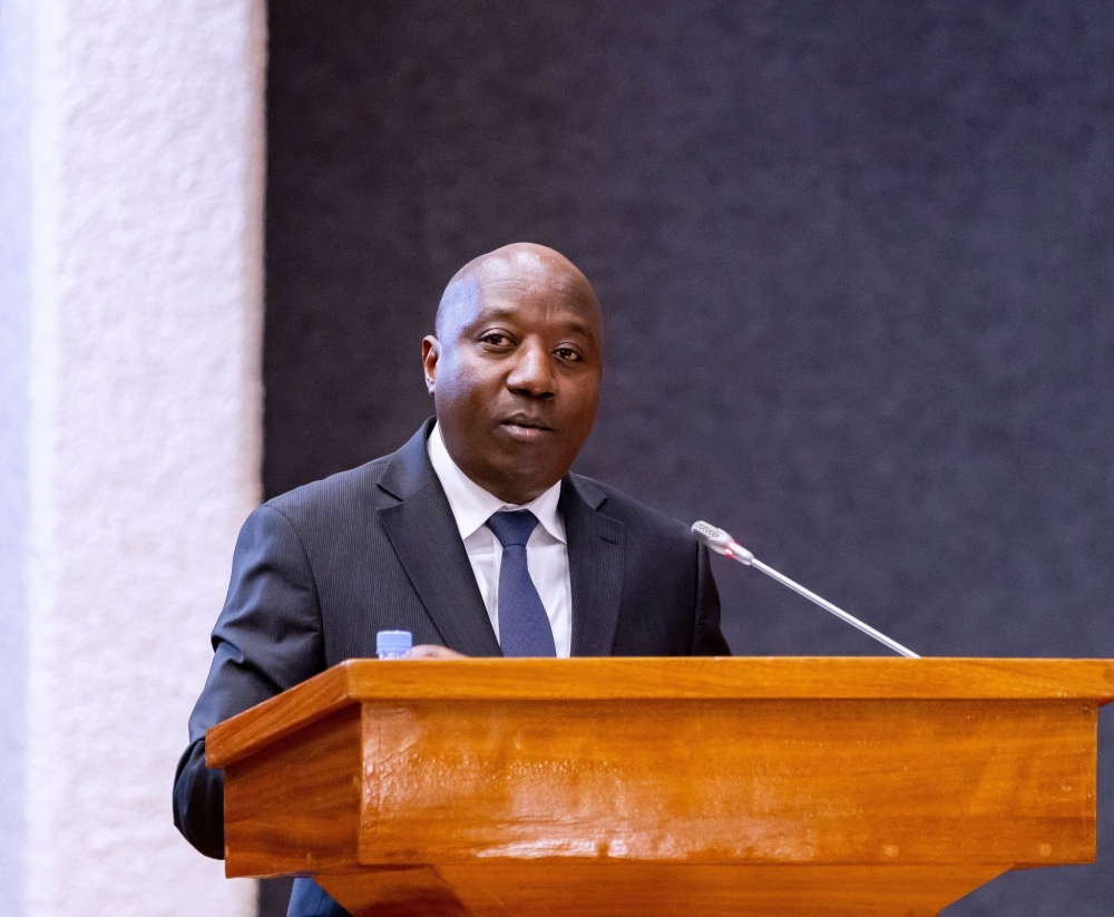 Prime Minister Edouard Ngirente presents the government’s Second National Strategy for Transformation (NST2) to a joint session of Parliament on Monday, September 9. Courtesy