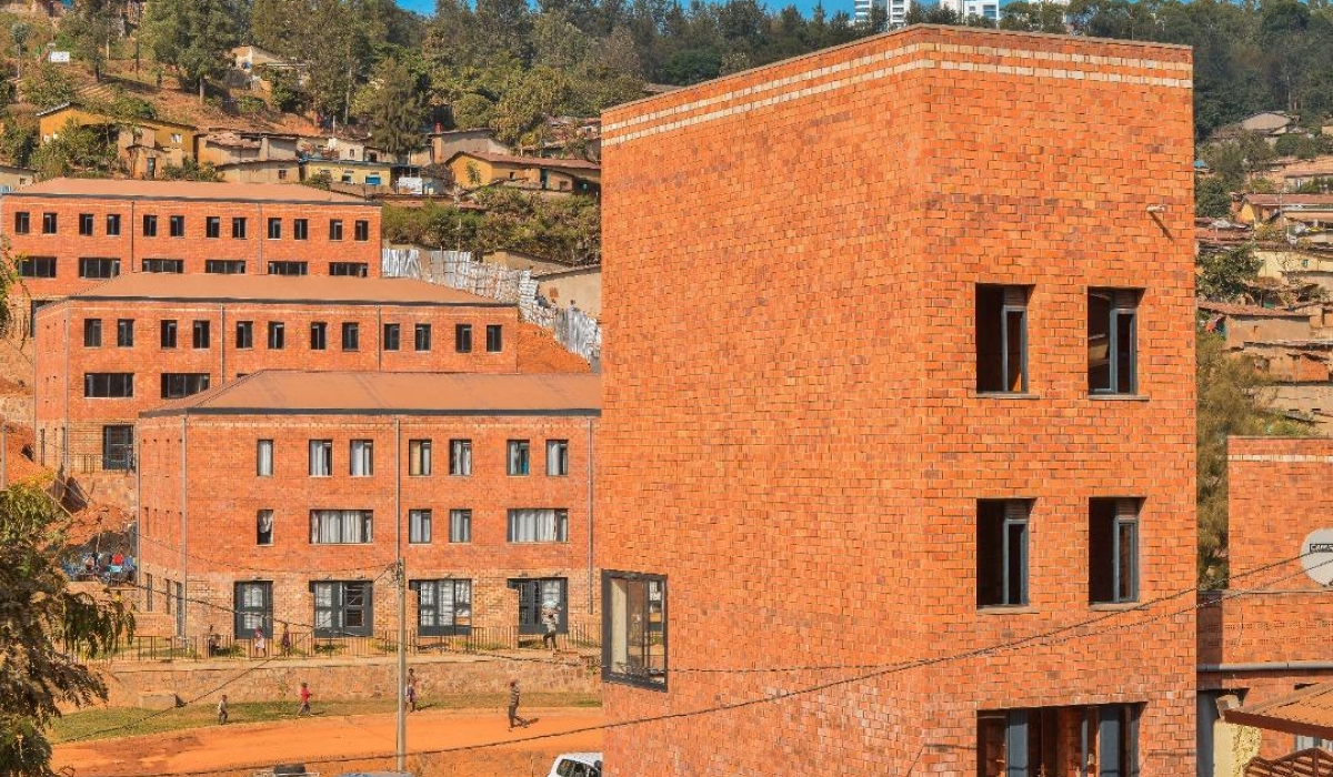 Some of the apartments for vulnerable residents in the environs of Mpazi drainage in Gitega and Kimisagara sectors in Nyarugenge District .File