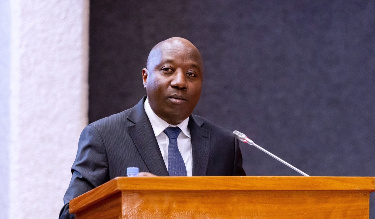 Prime Minister Edouard Ngirente presents the government’s Second National Strategy for Transformation (NST2) to a joint session of Parliament on Monday, September 9. Courtesy