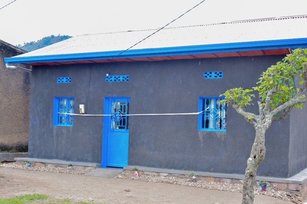 One of the seven houses donated to 1994 Genocide survivors in Nyagatare. Photos by Emanuel Nkangura