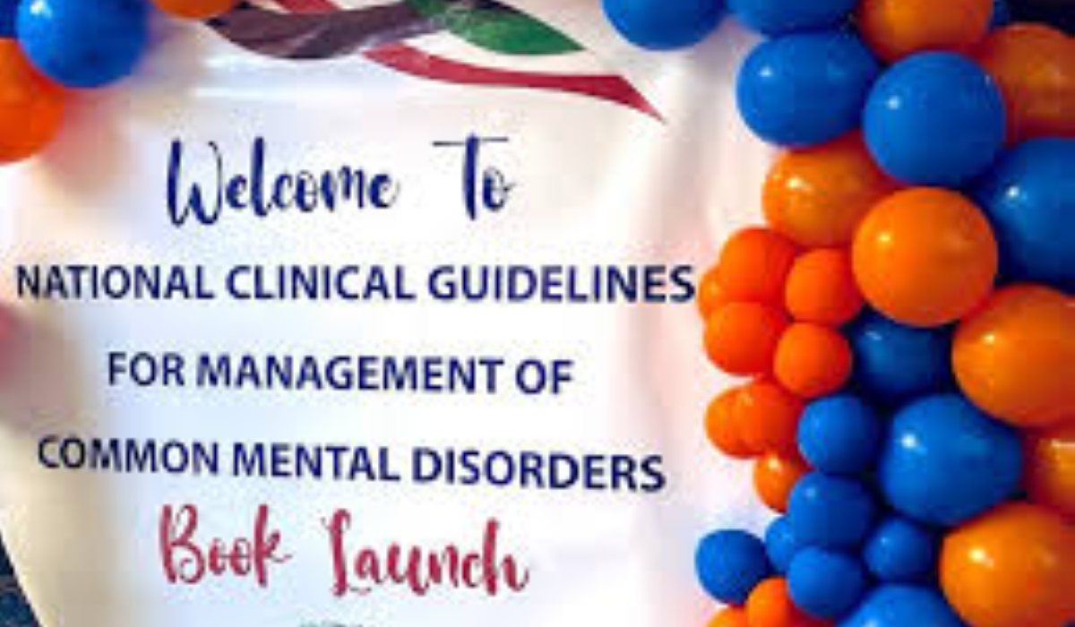 Kenya launches clinical guidelines on management of mental disorders. Courtesy