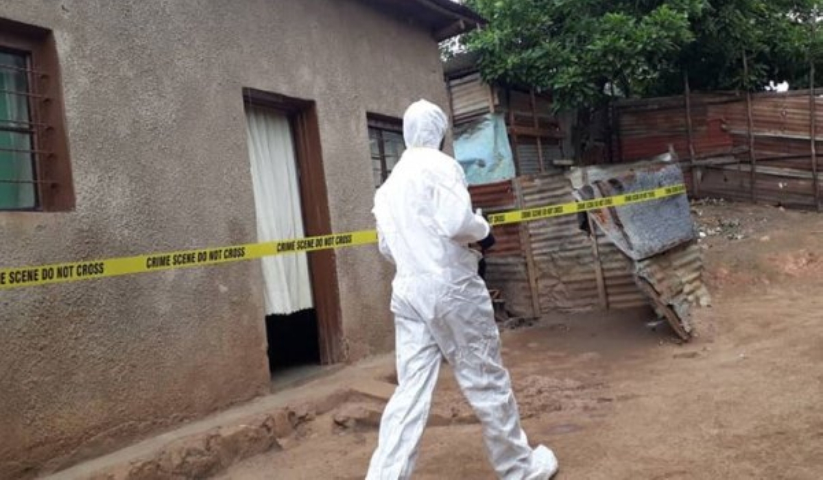 Investigators inspect a scene of suicide incident in Kayonza District in 2020. Rwanda joined the global community on September 10 to commemorate World Suicide Prevention Day.