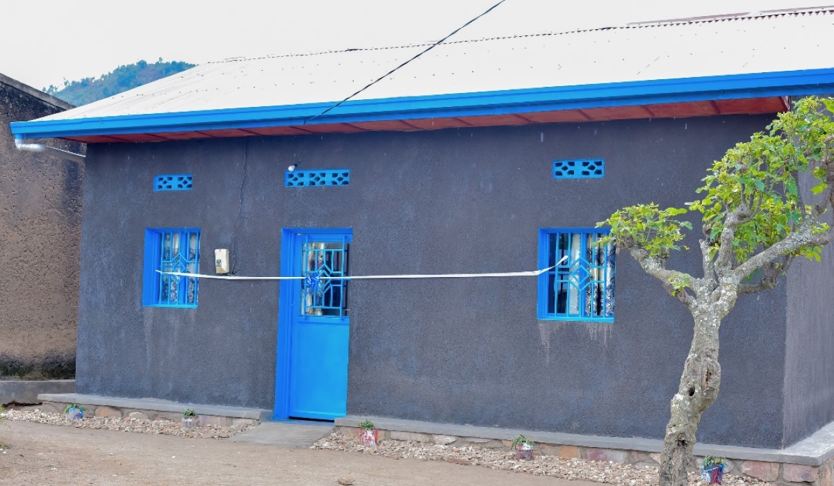 One of the seven houses donated to 1994 Genocide survivors in Nyagatare. Photos by Emanuel Nkangura