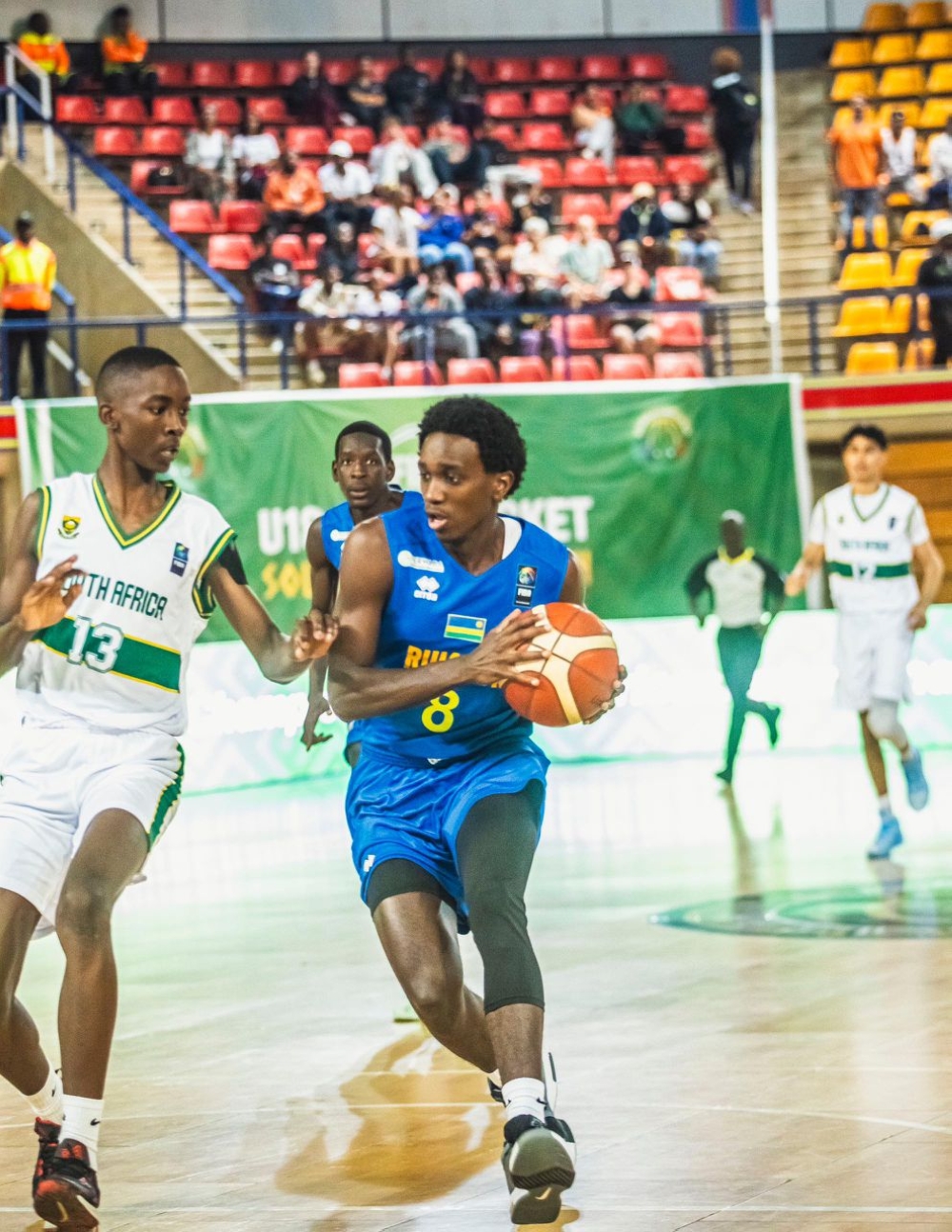 Rwanda and Cameroon  rub shoulders at the University of Pretoria Gymnasium on Thursday at 3:00 p.m.-Courtesy