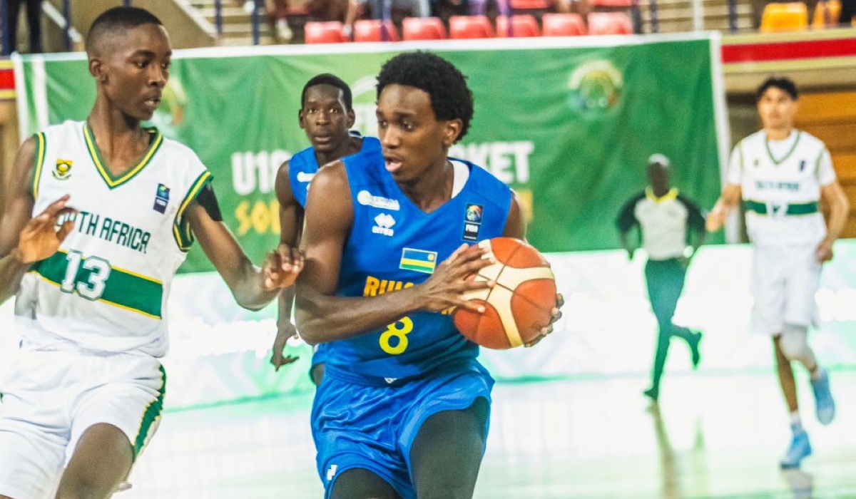 Rwanda and Cameroon  rub shoulders at the University of Pretoria Gymnasium on Thursday at 3:00 p.m.-Courtesy