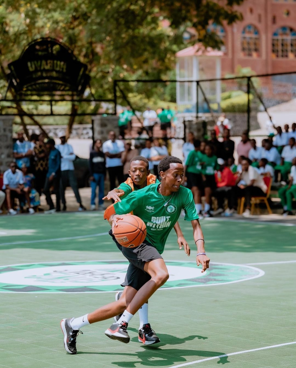 Auric Kabano, a high school basketball player