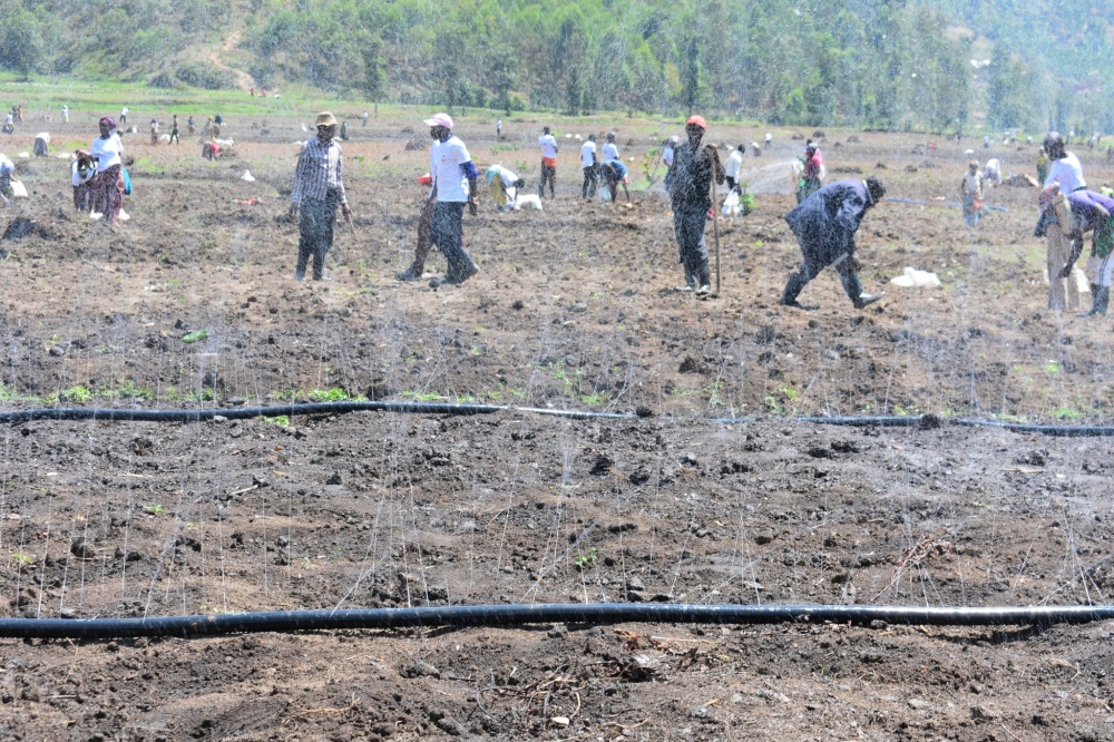 The farmers also called for more irrigation facilities.