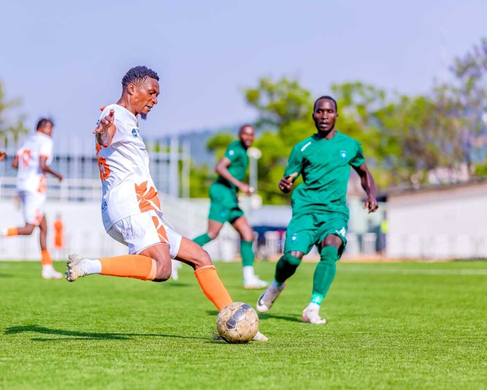 Ibrahim Nshimiyimana secured a valuable 1-1 draw for Vision FC against Muhazi United on Friday, September 13 at Kigali Pelé Stadium