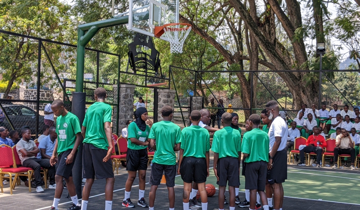 FERWABA urges Rubavu District to establish a basketball team/ Photos by Germain Nsanzimana