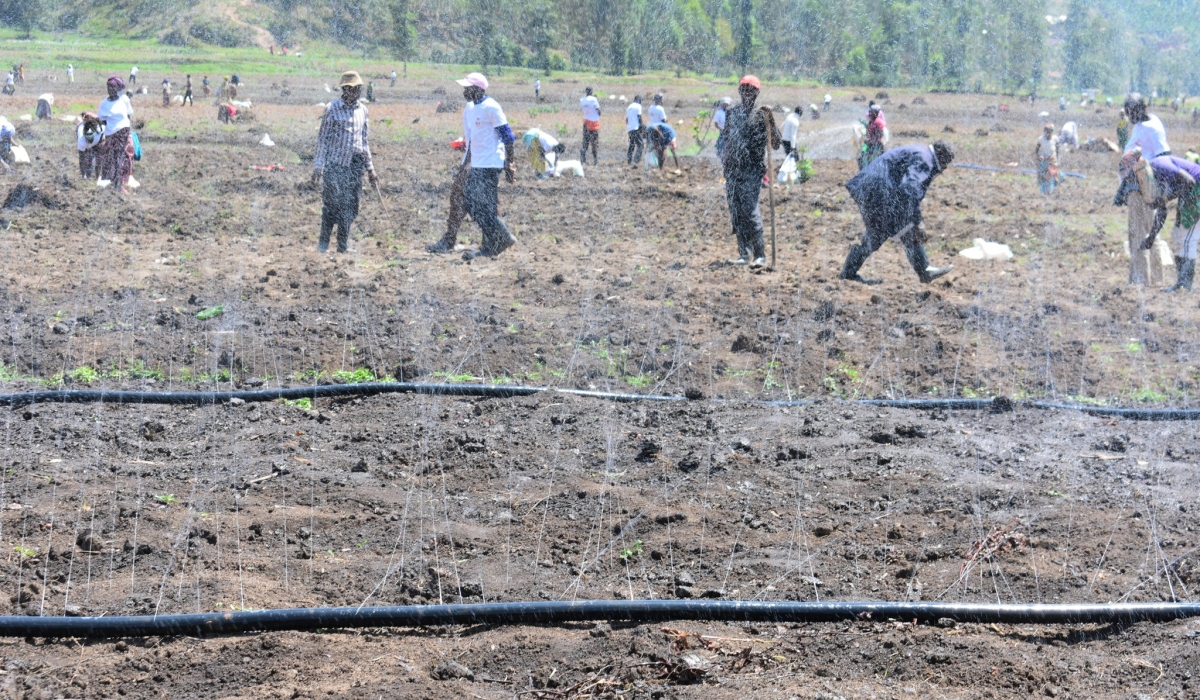 The farmers also called for more irrigation facilities.