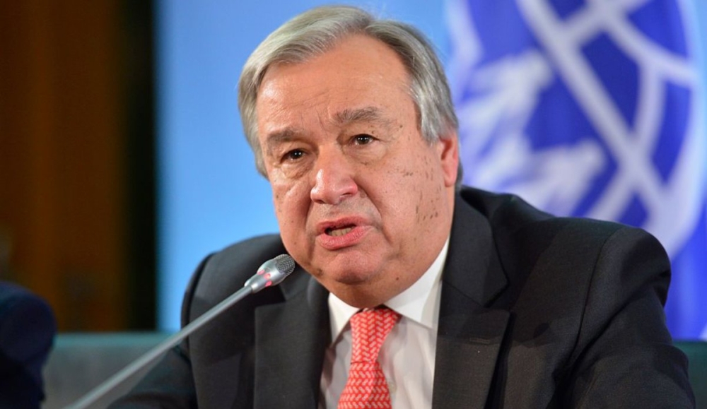 António Guterres, the Secretary-General of the United Nations. Courtesy