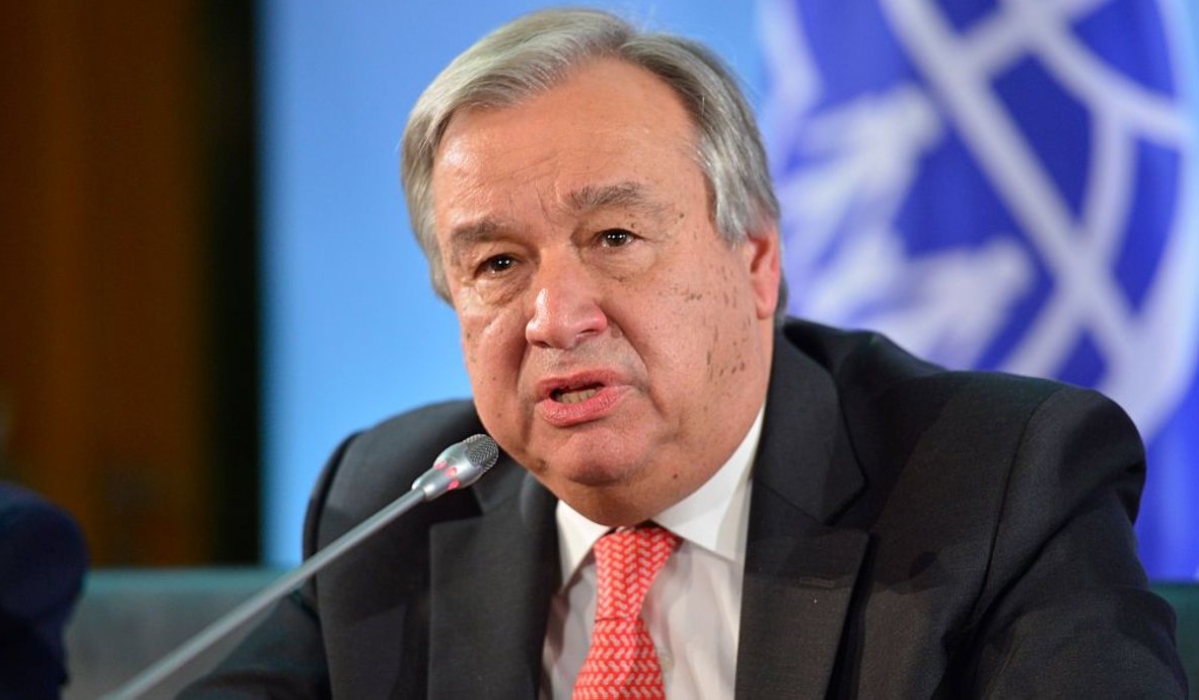 António Guterres, the Secretary-General of the United Nations. Courtesy