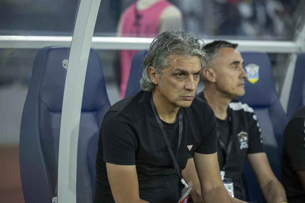 APR FC head coach, Darko Novic during his side&#039;s 1-1 draw in Kigali on Saturday, September 14-Olivier Mugwiza