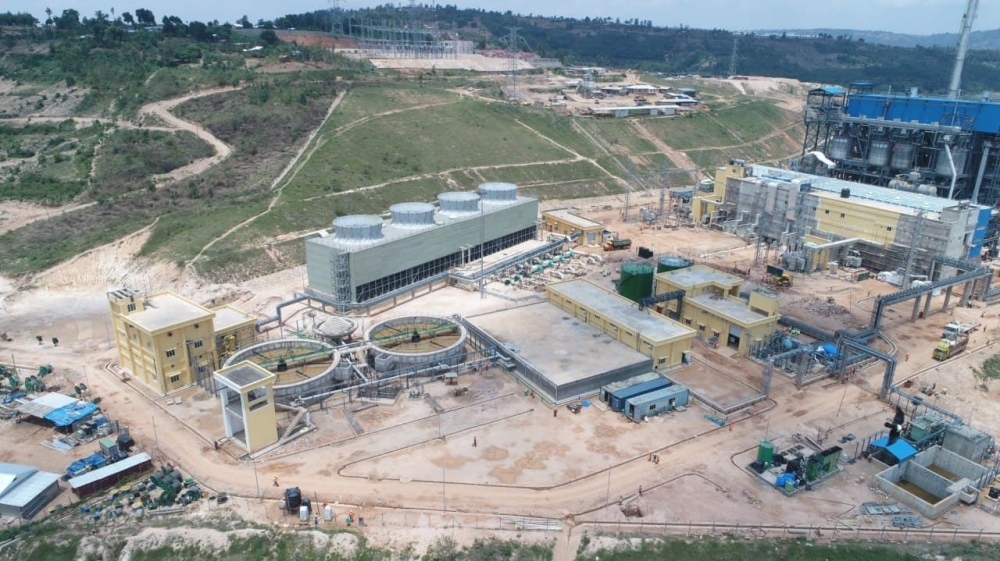 An aerial view of Hakan Peat Power plant in Gisagara District (80MW). One of projects through Foreign Direct Investments (FDIs) in Rwanda.Courtesy