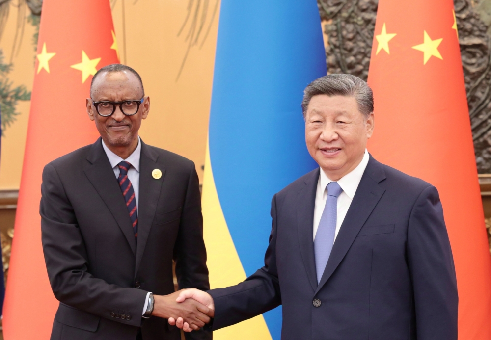 President Xi Jinping met with President Paul Kagame during the Summit of FOCAC. The two leaders announced the elevation of bilateral ties to a comprehensive strategic partnership.