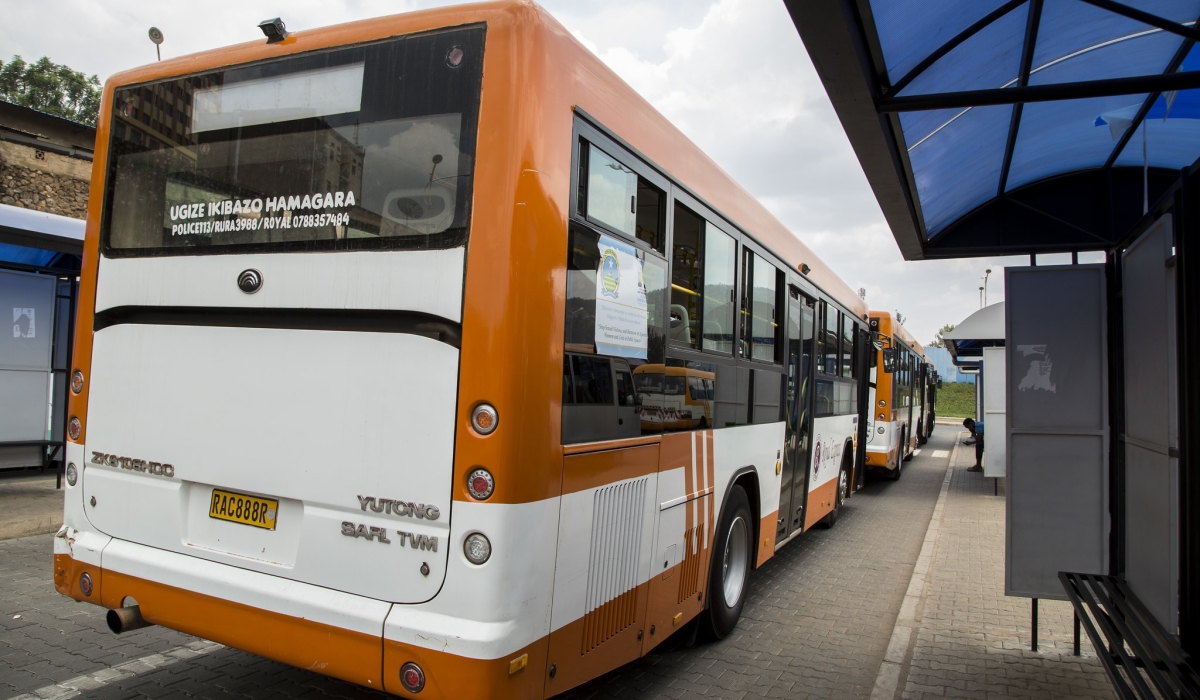 City of Kigali has announced the establishment of dedicated bus lanes along Kigali&#039;s major roads in next six months. File