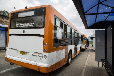 City of Kigali has announced the establishment of dedicated bus lanes along Kigali&#039;s major roads in next six months. File