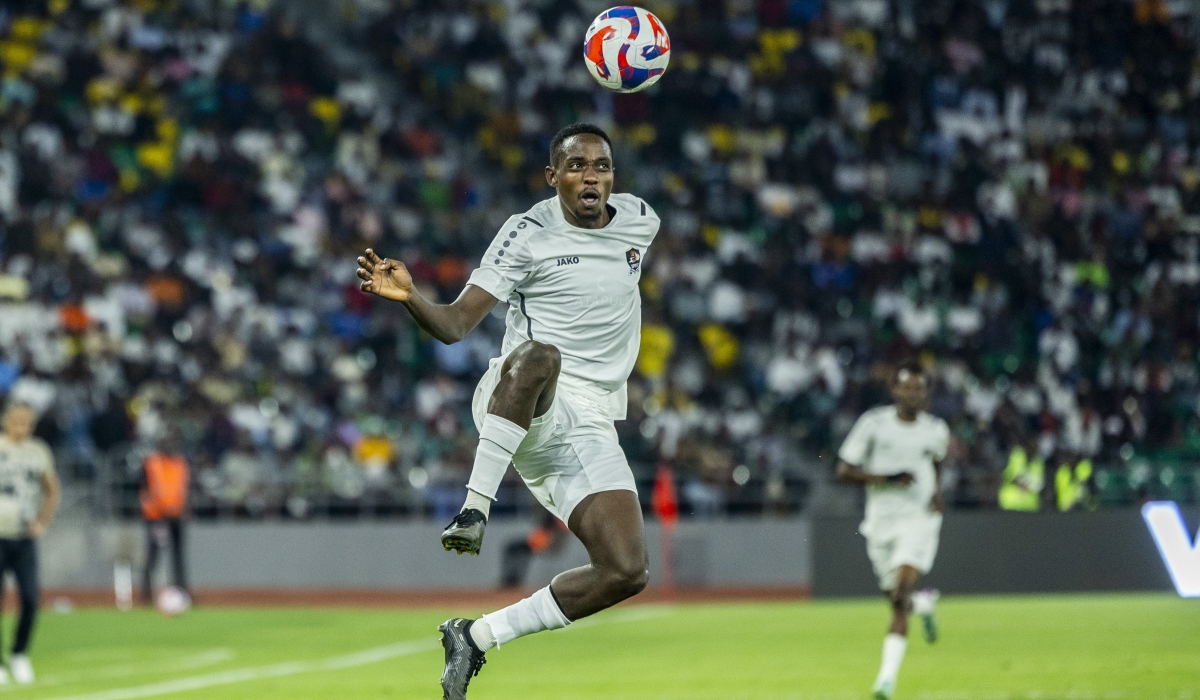 APR FC midfielder Bosco Ruboneka in action during the game against Azam FC at Amahoro stadium on August 24, 2024. Olivier Mugwiza