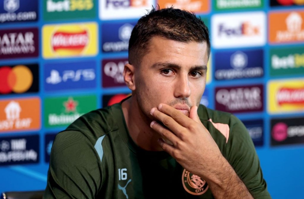 Man City midfielder Rodri claims players could strike over too many games.