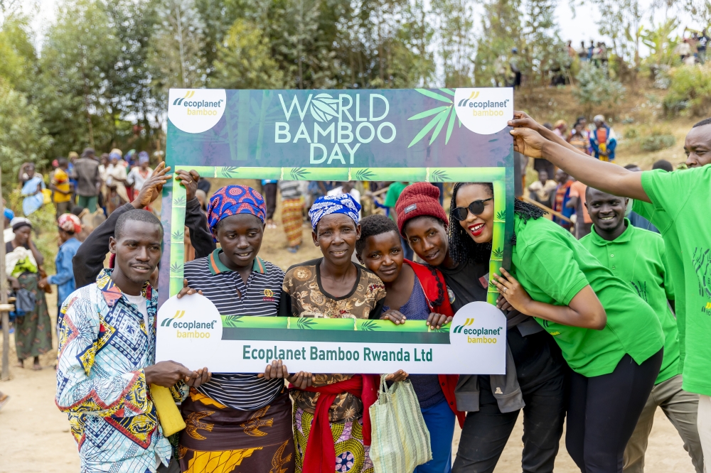 The World Bamboo Day was for the first time celebrated in Rwanda on Wednesday September 18 in Nyamagabe District. Bamboos are known for boosting soil conservation. Courtesy