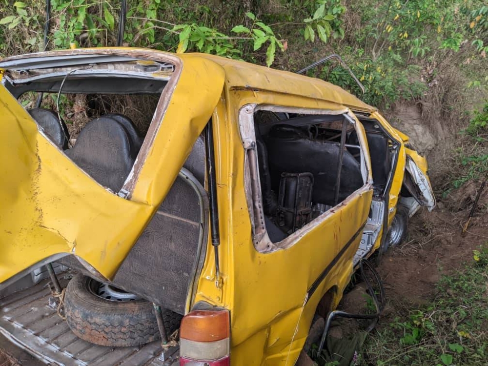 A school bus accident claimed the lives of two students and left 32 others injured  in Nyamasheke District on Thursday, September 19. Courtesy