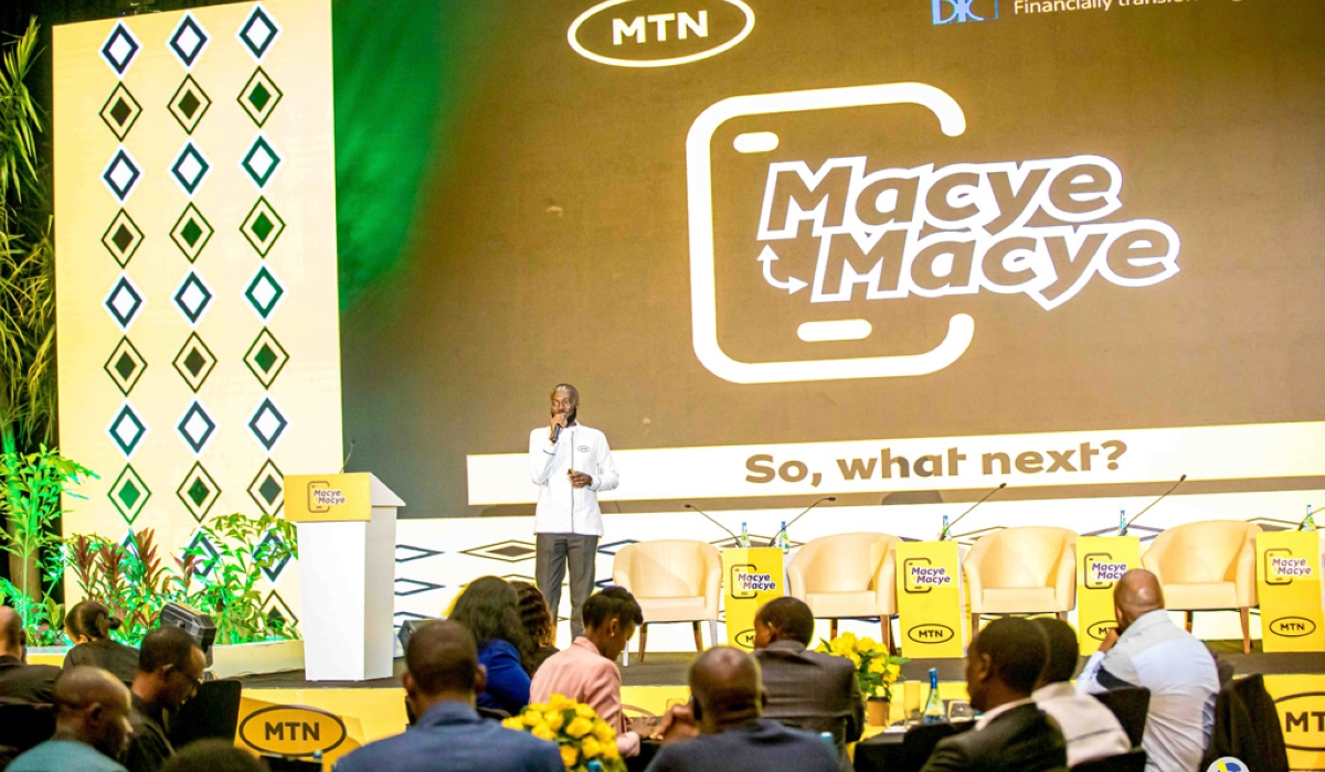 The Macye Macye scheme was launched by MTN Rwanda in partnership with Bank of Kigali and the smartphone financing company Intelligra Solutions in November 2022. File