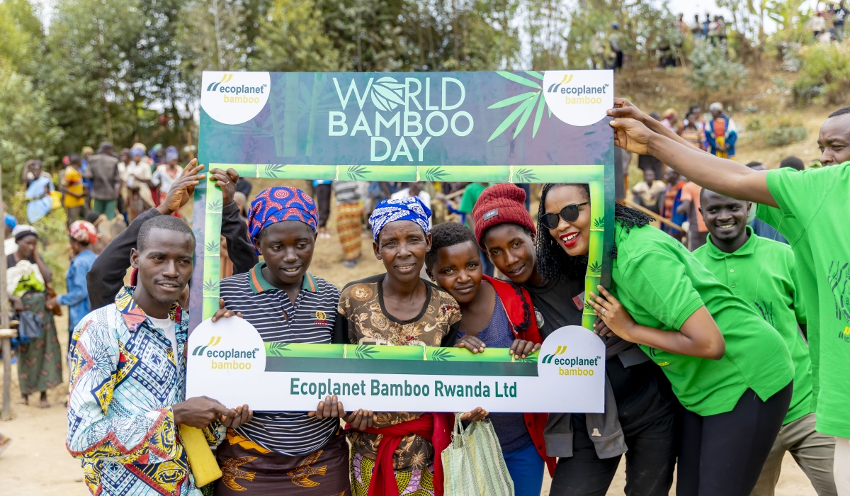 The World Bamboo Day was for the first time celebrated in Rwanda on Wednesday September 18 in Nyamagabe District. Bamboos are known for boosting soil conservation. Courtesy