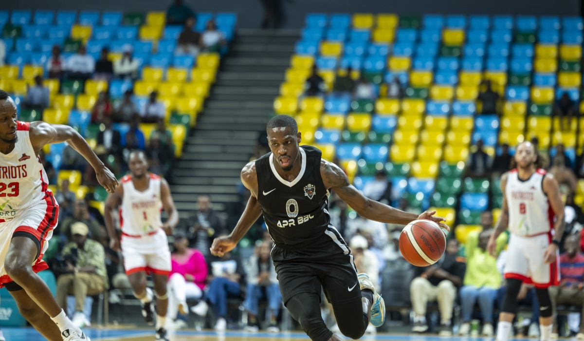 Star guard Isaiah Miller scored 11 of his 24 points in the fourth quarter as APR completed a commanding 80-78 Game 5 comeback win over Patriots on Friday night, September 20 at BK Arena- Olivier Mugwiza