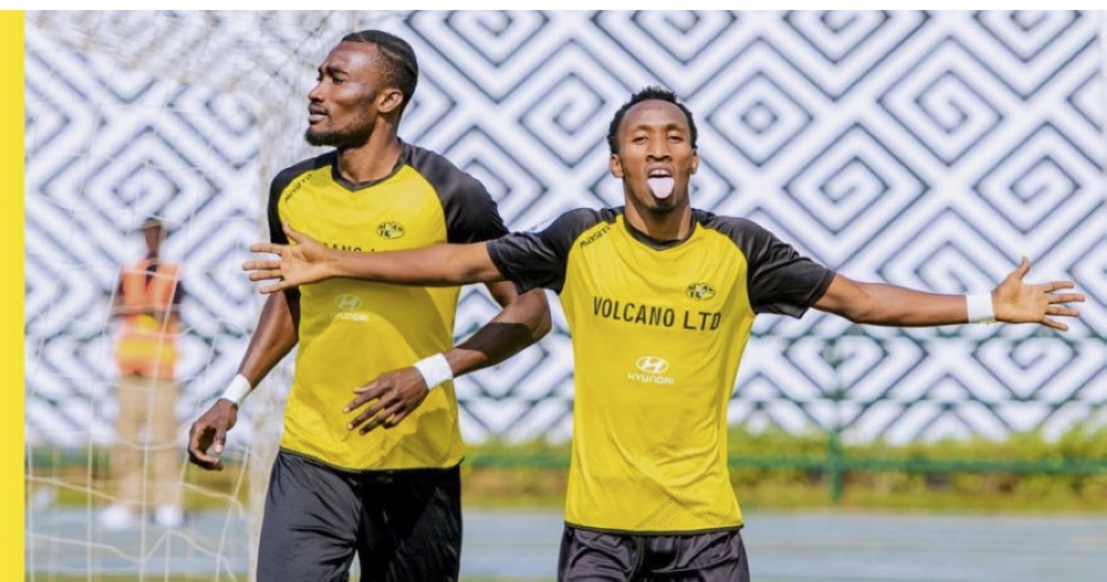 Mukura VS players celebrate the 2-1 victory over Gorilla FC