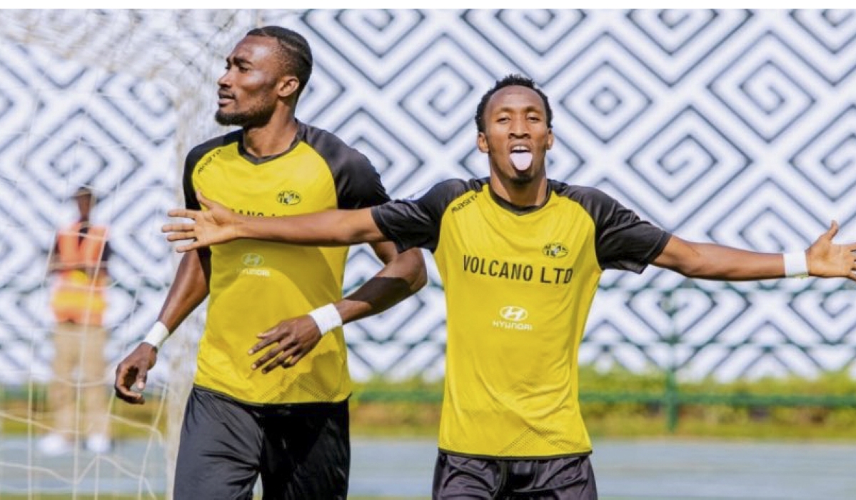 Mukura VS players celebrate the 2-1 victory over Gorilla FC