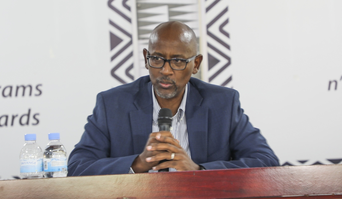 Education minister Joseph Nsengimana during a meeting on Monday, September 23. Courtesy